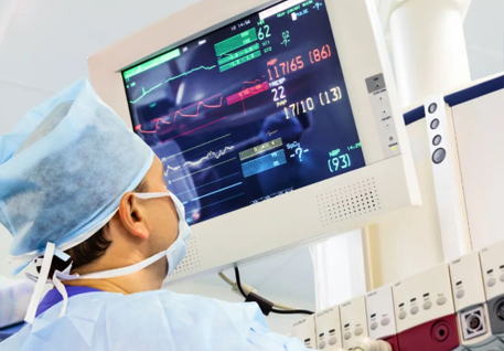 SpO2監測不(bù)僅有(yǒu)數(shù)值，還(hái)有(yǒu)波形