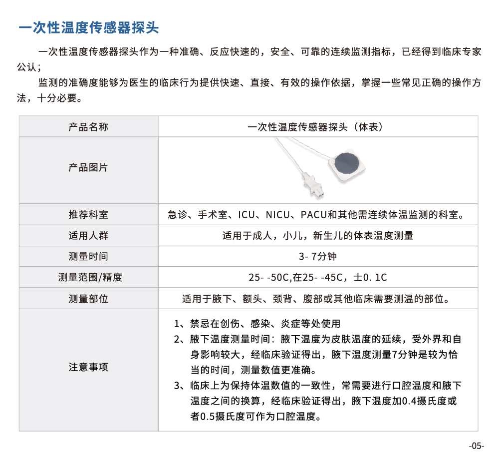 一(yī)次性溫度傳感器(qì)探頭(圖3)